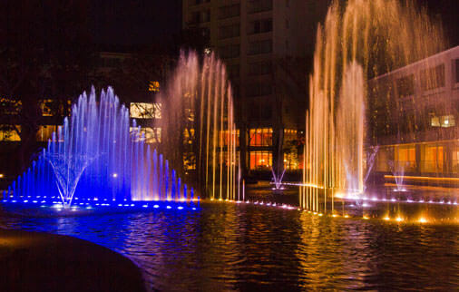 Fountain 幻想的な噴水ショー